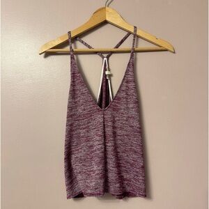 Aritzia Wilfred Free Moffett Swing Tank Top Maroon Women Size XS